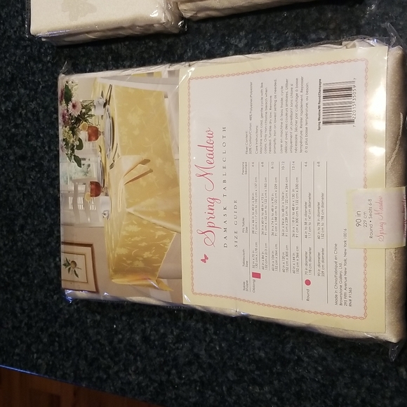 spring meadow Dining Damask Table Linen Set Poshmark